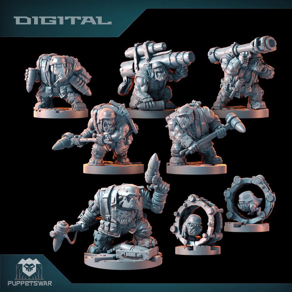 Orc Panzer Jaegers Team